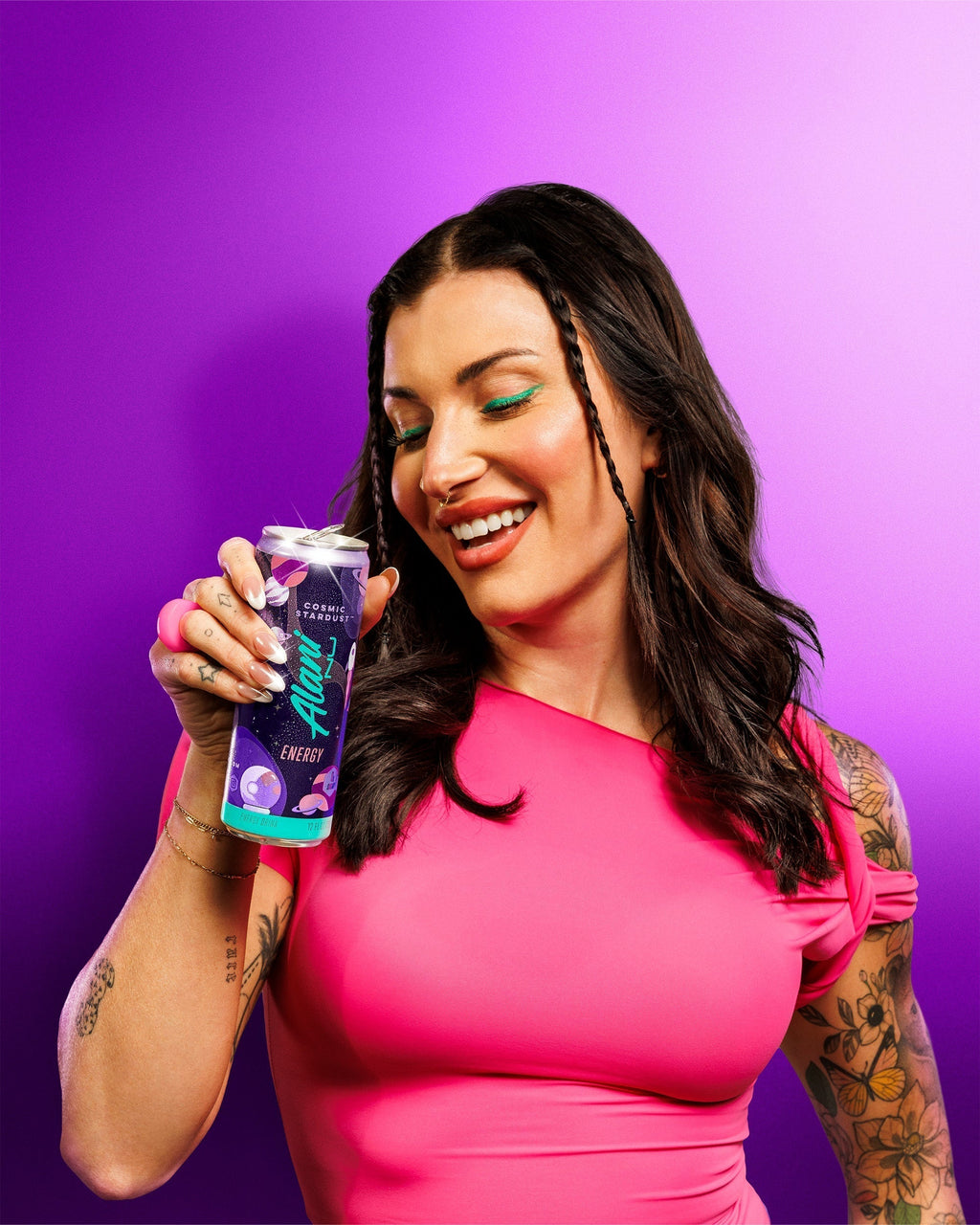 Alani Nu Energy Drink - Cosmic Stardust V2 - image 5