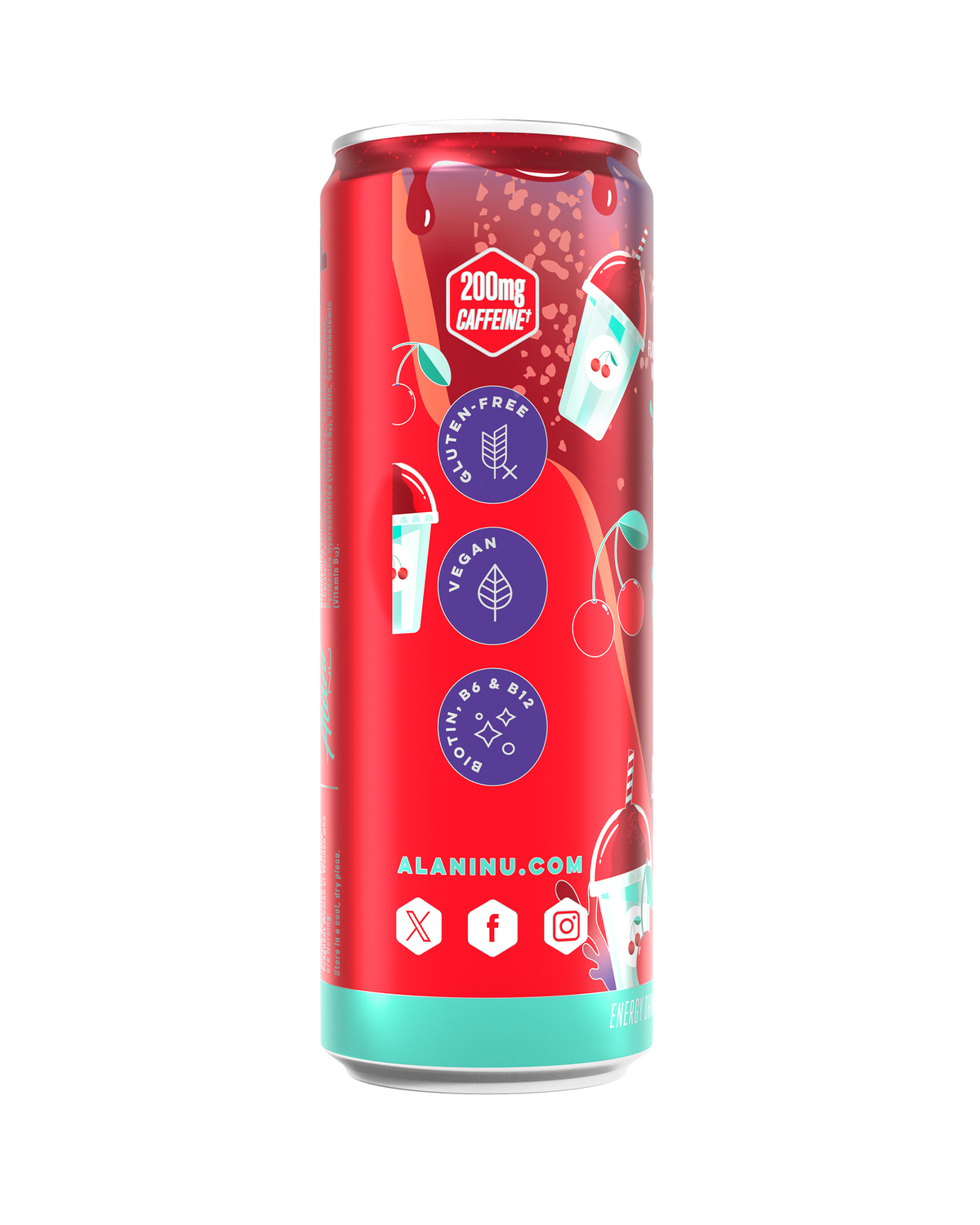 Alani Nu Energy Drink - Cherry Slush F4 - image 2