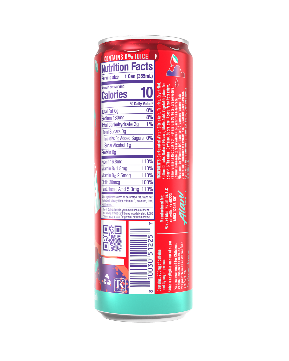 Alani Nu Energy Drink - Cherry Slush F4 - image 3