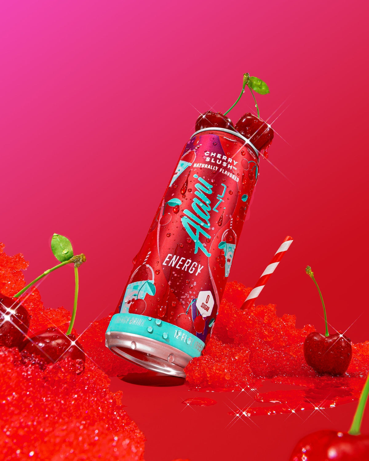 Alani Nu Energy Drink - Cherry Slush F4 - image 4