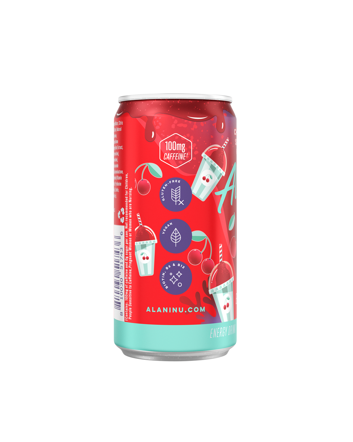 Alani Nu Mini Energy - Cherry Slush B4 - image 2