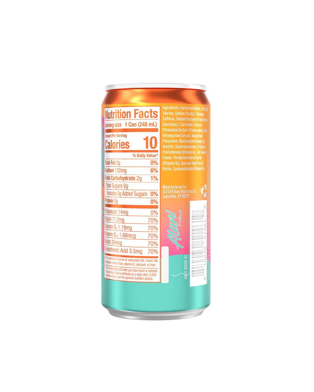Alani Nu Mini Energy - Orange Kiss J3 - image 3