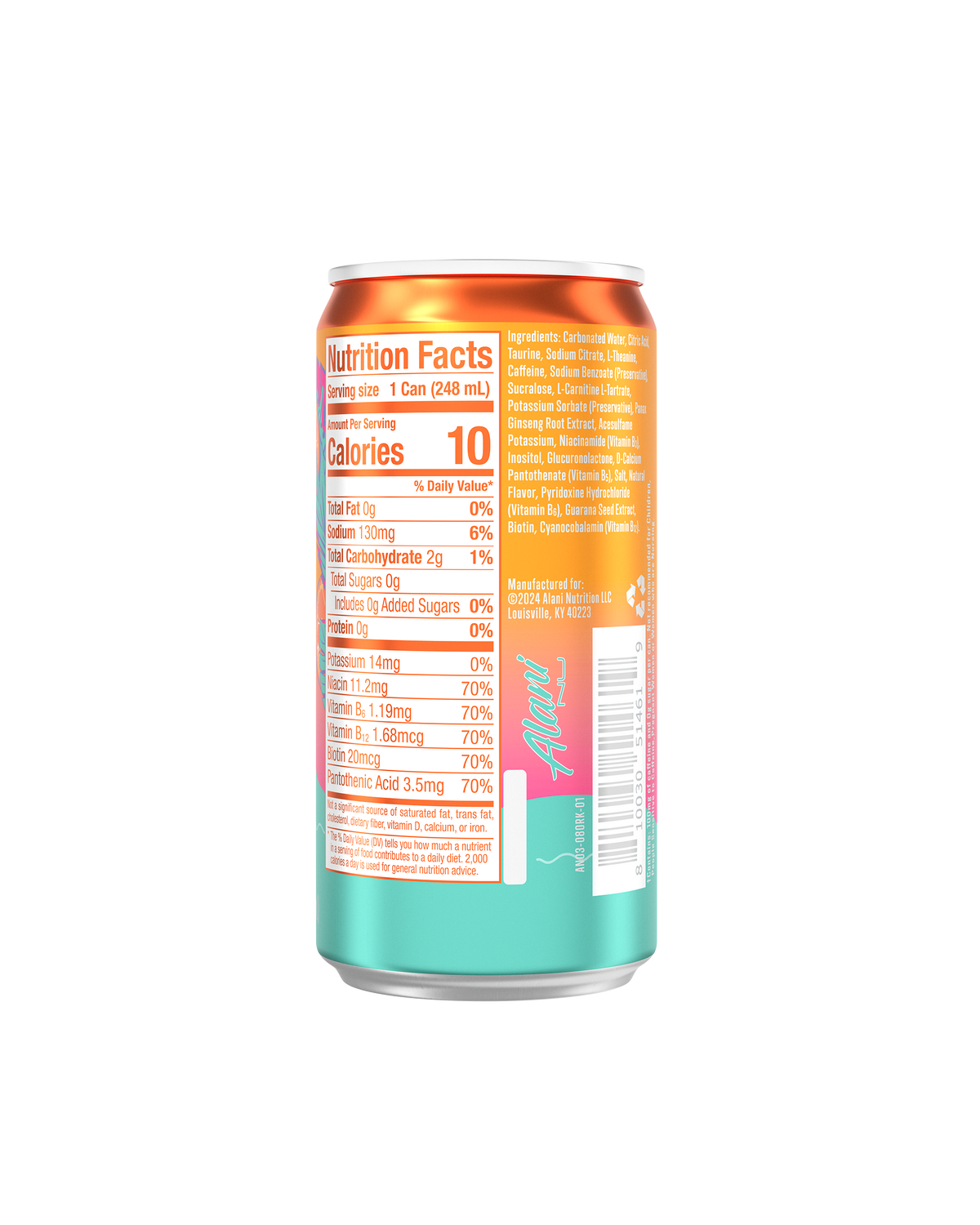 Alani Nu Mini Energy - Orange Kiss J3 - image 3